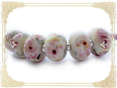 Romantic Victorian Flower Beadset